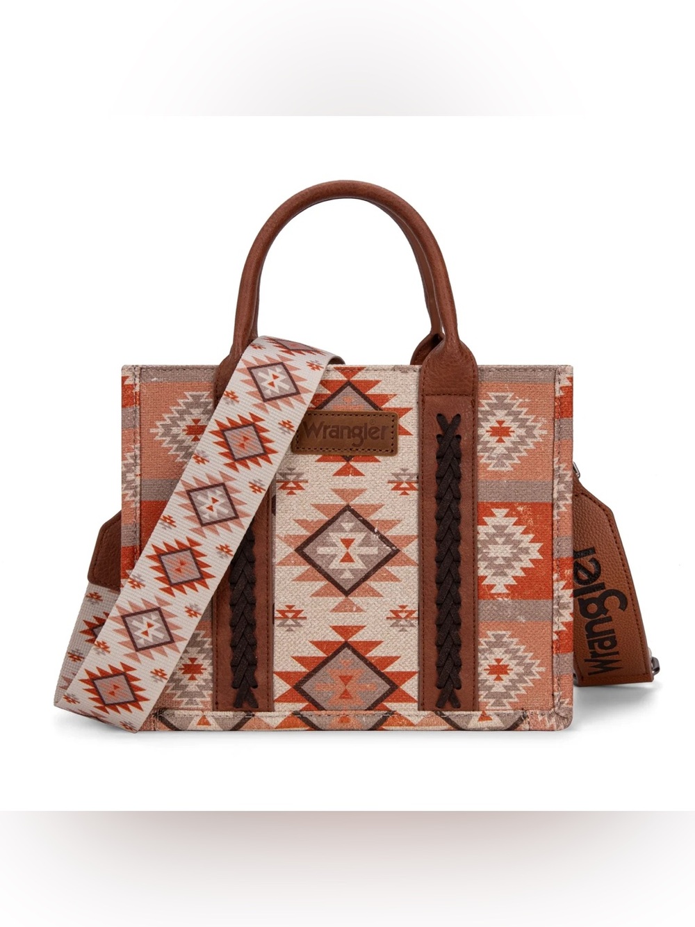 Wrangler Southwestern Print Small Tote/Crossbody NWOT
